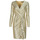 Υφασμάτινα Γυναίκα Κοντά Φορέματα Lauren Ralph Lauren CINLAIT-LONG SLEEVE-COCKTAIL DRESS Gold