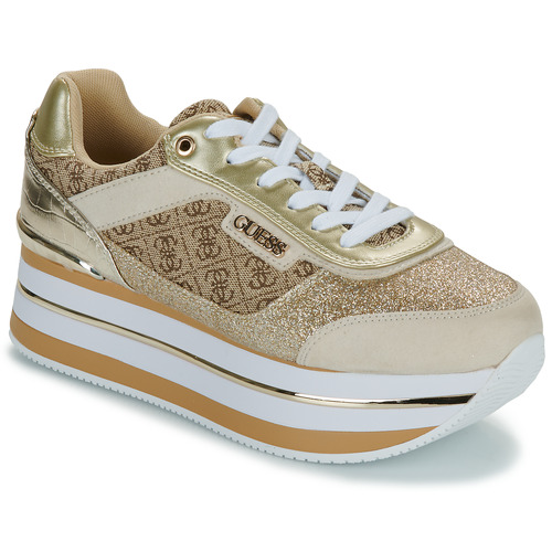 Παπούτσια Γυναίκα Χαμηλά Sneakers Guess HANSIN 2 Gold