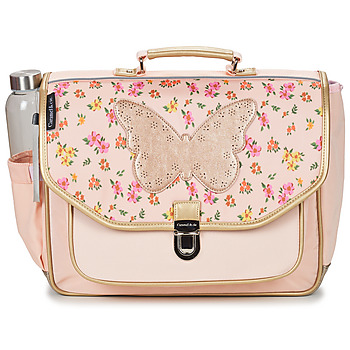 Τσάντες Κορίτσι Σάκα CARAMEL & CIE CARTABLE 38 CM PAPILLON LIBERTY Ροζ / Liberty