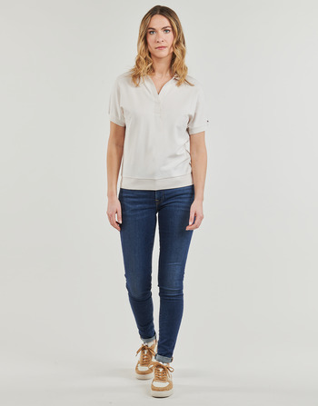 Υφασμάτινα Γυναίκα Skinny jeans Levi's 711 DOUBLE BUTTON Μπλέ