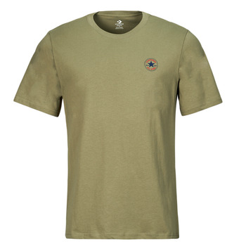 Υφασμάτινα T-shirt με κοντά μανίκια Converse CORE CHUCK PATCH TEE MOSSY SLOTH Green