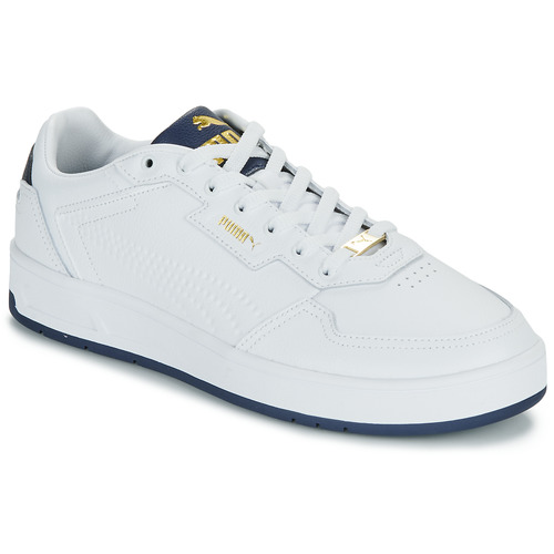 Παπούτσια Άνδρας Χαμηλά Sneakers Puma COURT CLASSIC LUX Άσπρο