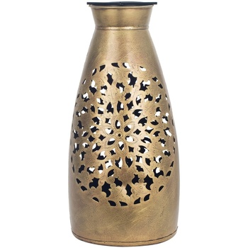 Σπίτι Κηροπήγια Signes Grimalt Portavelas Vase Silver