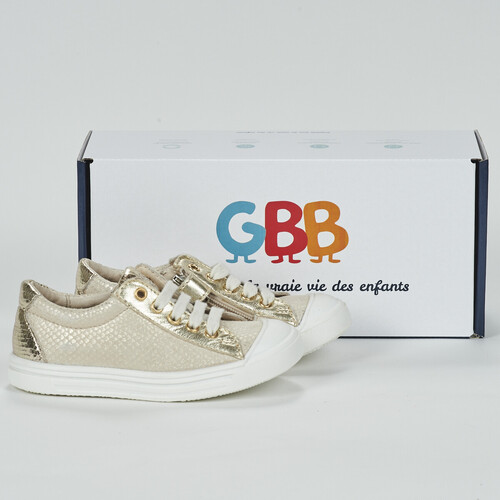 Παπούτσια Κορίτσι Χαμηλά Sneakers GBB MATIA Gold