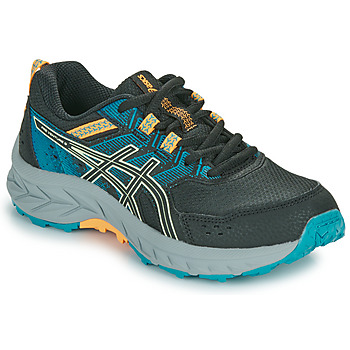 Παπούτσια Παιδί Τρέξιμο Asics PRE-VENTURE 9 GS Black / Μπλέ / Yellow