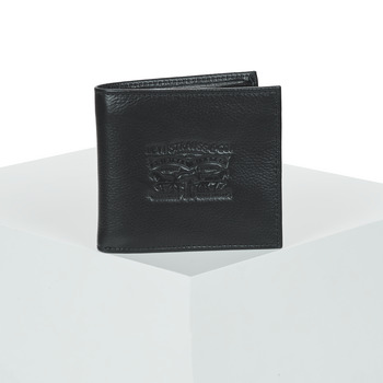 Τσάντες Πορτοφόλια Levi's VINTAGE TWO HORSE BIFOLD COIN WALLET Black