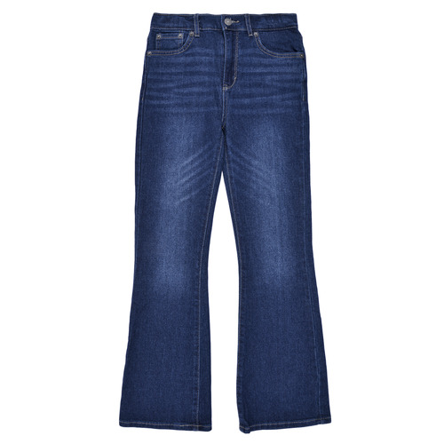 Υφασμάτινα Κορίτσι φαρδιά / καμπάνα Levi's LVG 726 HIGH RISE FLARE JEAN Μπλέ