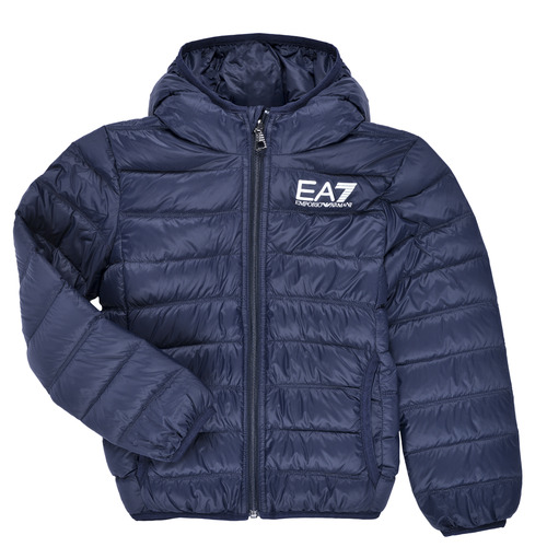 Υφασμάτινα Αγόρι Μπουφάν Emporio Armani EA7 CORE ID DOWN JACKET Marine