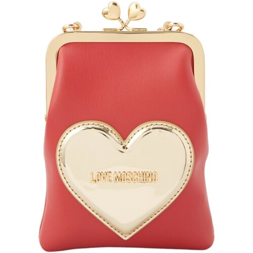 Τσάντες Γυναίκα Πορτοφόλια Love Moschino JC5629-K22 Red