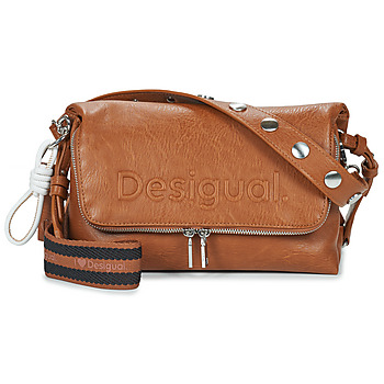 Τσάντες Γυναίκα Τσάντες ώμου Desigual BAG HALF LOGO VENECIA 3.0 CONT Brown