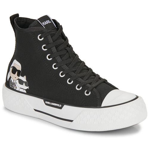 Παπούτσια Γυναίκα Ψηλά Sneakers Karl Lagerfeld KAMPUS MAX III Twin NFT Hi Lace Black