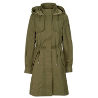 Υφασμάτινα Γυναίκα Παρκά Guess NATASHA PARKA DETACHABLE Kaki