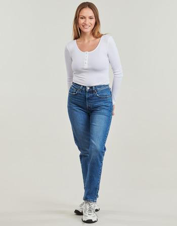 Υφασμάτινα Γυναίκα Τζιν σε ίσια γραμμή Levi's 501® JEANS FOR WOMEN Μπλέ