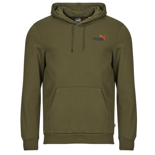 Υφασμάτινα Άνδρας Φούτερ Puma ESS+ 2 COL SMALL LOGO HOODIE FL Kaki