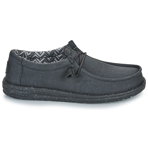 HEYDUDE Wally Canvas Black