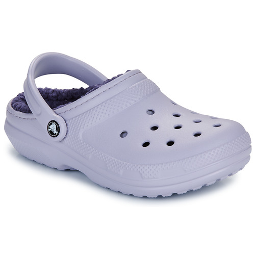 Παπούτσια Γυναίκα Σαμπό Crocs Classic Lined Clog Violet