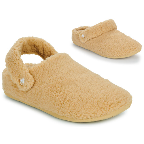 Παπούτσια Γυναίκα Παντόφλες Crocs Classic Cozzzy Slipper Beige