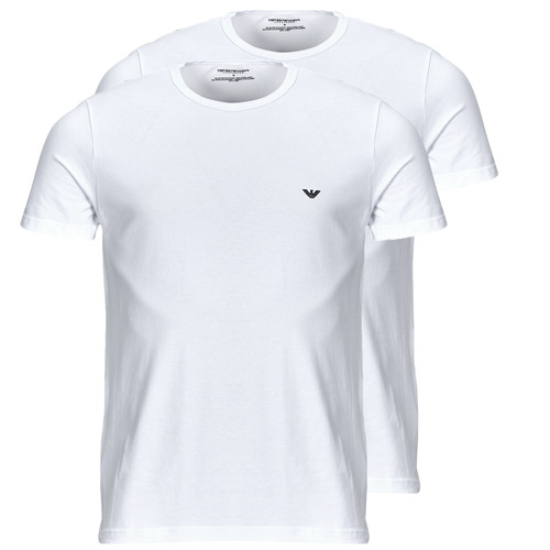 Υφασμάτινα Άνδρας T-shirt με κοντά μανίκια Emporio Armani CC717-111267 Άσπρο