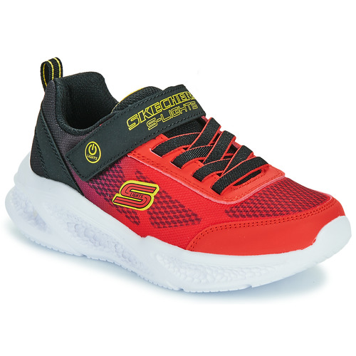 Παπούτσια Αγόρι Χαμηλά Sneakers Skechers SKECHERS METEOR-LIGHTS Red / Black