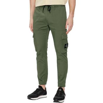 Υφασμάτινα Άνδρας Παντελόνια Calvin Klein Jeans WASHED CARGO J30J324696 Green