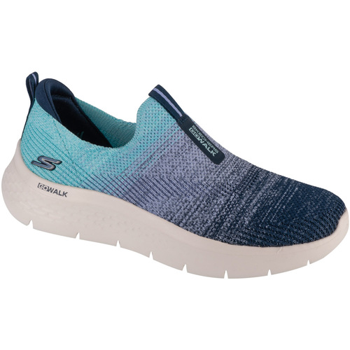 Παπούτσια Γυναίκα Χαμηλά Sneakers Skechers Go Walk Flex - Cali Sunset Μπλέ