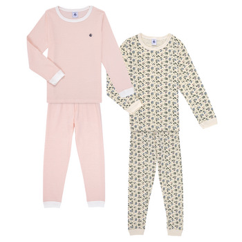 Υφασμάτινα Κορίτσι Πιτζάμα/Νυχτικό Petit Bateau PYJAMA PETIT BATEAU PACK X2 Multicolour