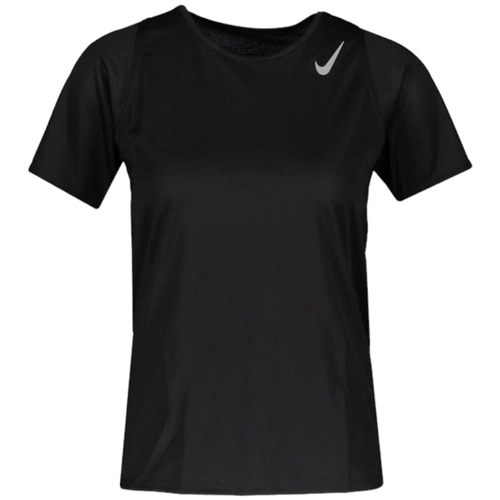 Υφασμάτινα Γυναίκα T-shirts & Μπλούζες Nike DRI FIT RAC T SHIRT W Black