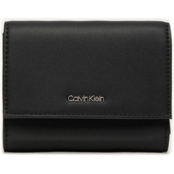 Τσάντες Γυναίκα Πορτοφόλια Calvin Klein Jeans MONOGRAM MUST MEDIUM TRIFOLD WALLET WOMEN ΜΑΥΡΟ