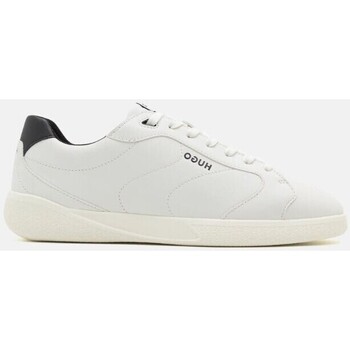 Παπούτσια Άνδρας Χαμηλά Sneakers BOSS 50523439 RIVEN TENN PUNYL Άσπρο