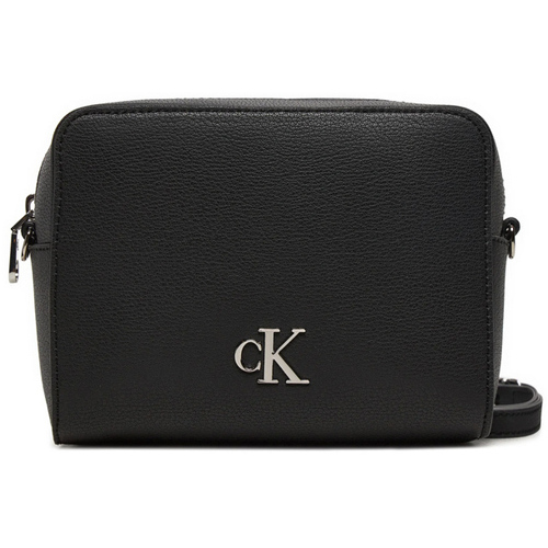 Τσάντες Γυναίκα Τσάντες Calvin Klein Jeans MINIMAL MONOGRAM CAMERA BAG WOMEN ΜΑΥΡΟ