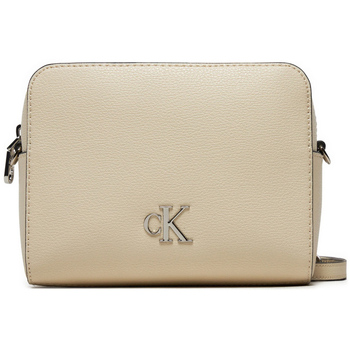 Τσάντες Γυναίκα Τσάντες Calvin Klein Jeans MINIMAL MONOGRAM CAMERA BAG WOMEN ΕΚΡΟΥ