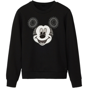 Υφασμάτινα Γυναίκα Φούτερ Desigual SW_MICKEY YEAH! 24WWSK10 Black