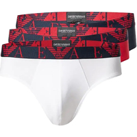 Εσώρουχα Άνδρας Boxer-Καλσόν Emporio Armani EA7 3 PACK BRIEF 111734 4F715 Red