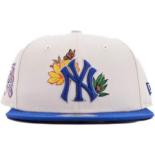 Αξεσουάρ Γυναίκα Κασκέτα New-Era MLB FLORAL 9FIFTY NEYYAN Beige