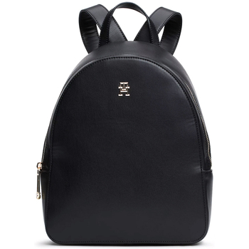 Τσάντες Γυναίκα Τσάντες Tommy Hilfiger PLAQUE MONOGRAM MONOTYPE BACKPACK WOMEN ΜΑΥΡΟ