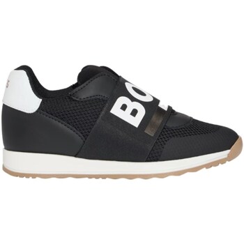 Παπούτσια Αγόρι Ψηλά Sneakers BOSS J51335 Black