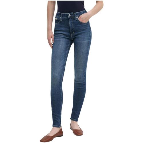 Υφασμάτινα Γυναίκα Jeans Calvin Klein Jeans  Μπλέ