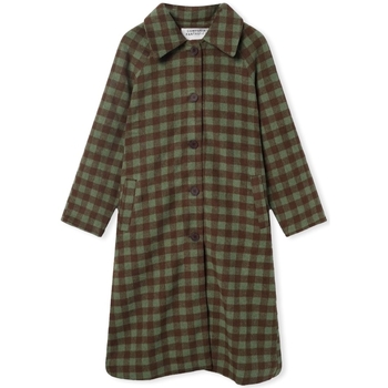 Υφασμάτινα Γυναίκα Παλτό Compania Fantastica COMPAÑIA FANTÁSTICA Jacket 11086 - Checks Green