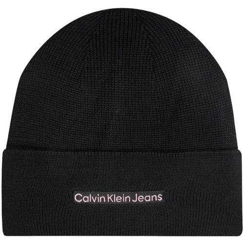 Αξεσουάρ Γυναίκα Σκούφοι Calvin Klein Jeans INST EMBRO BEANIE K60K612651 Ροζ