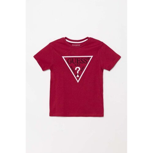 Υφασμάτινα Παιδί T-shirts & Μπλούζες Guess L4YI54 K8HM4 Red