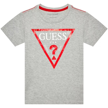 Υφασμάτινα Παιδί T-shirts & Μπλούζες Guess L73I55 K8HM0 Grey