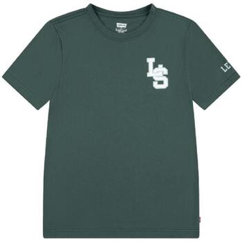 Υφασμάτινα Αγόρι T-shirt με κοντά μανίκια Levi's  Green