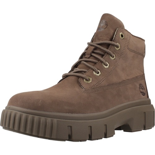 Παπούτσια Γυναίκα Μπότες Timberland GREYFIELD MID LACE UP Brown