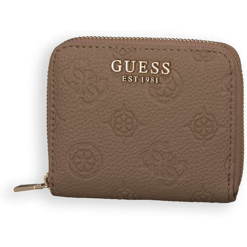 Τσάντες Γυναίκα Πορτοφόλια Guess DRT CRESIDIA ZIP Brown