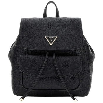 Τσάντες Γυναίκα Σακίδια πλάτης Guess CRESIDIA SMALL FLAP BACKPACK Black