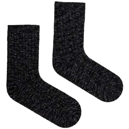 Εσώρουχα Γυναίκα Κάλτσες Calvin Klein Jeans MULTICOLORED BOUCLE SOCKS WOMEN ΛΕΥΚΟ- ΜΑΥΡΟ