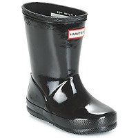 Παπούτσια Παιδί Μπότες βροχής Hunter KIDS FIRST CLASSIC GLOSS Black