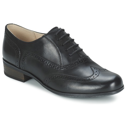 Cipők Női Oxford cipők Clarks HAMBLE OAK Fekete 