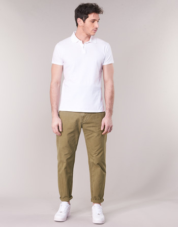 Ruhák Férfi Chino nadrágok / Carrot nadrágok G-Star Raw BRONSON STRAIGHT TAPERED CHINO Bézs