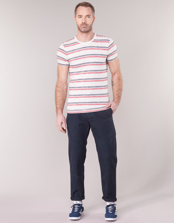 Ruhák Férfi Chino nadrágok / Carrot nadrágok G-Star Raw BRONSON STRAIGHT TAPERED CHINO Tengerész